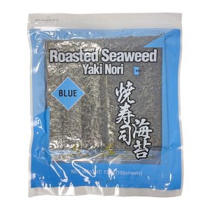 Shirakiku Roasted Seaweed Yaki Nori - 100 Half Sheets