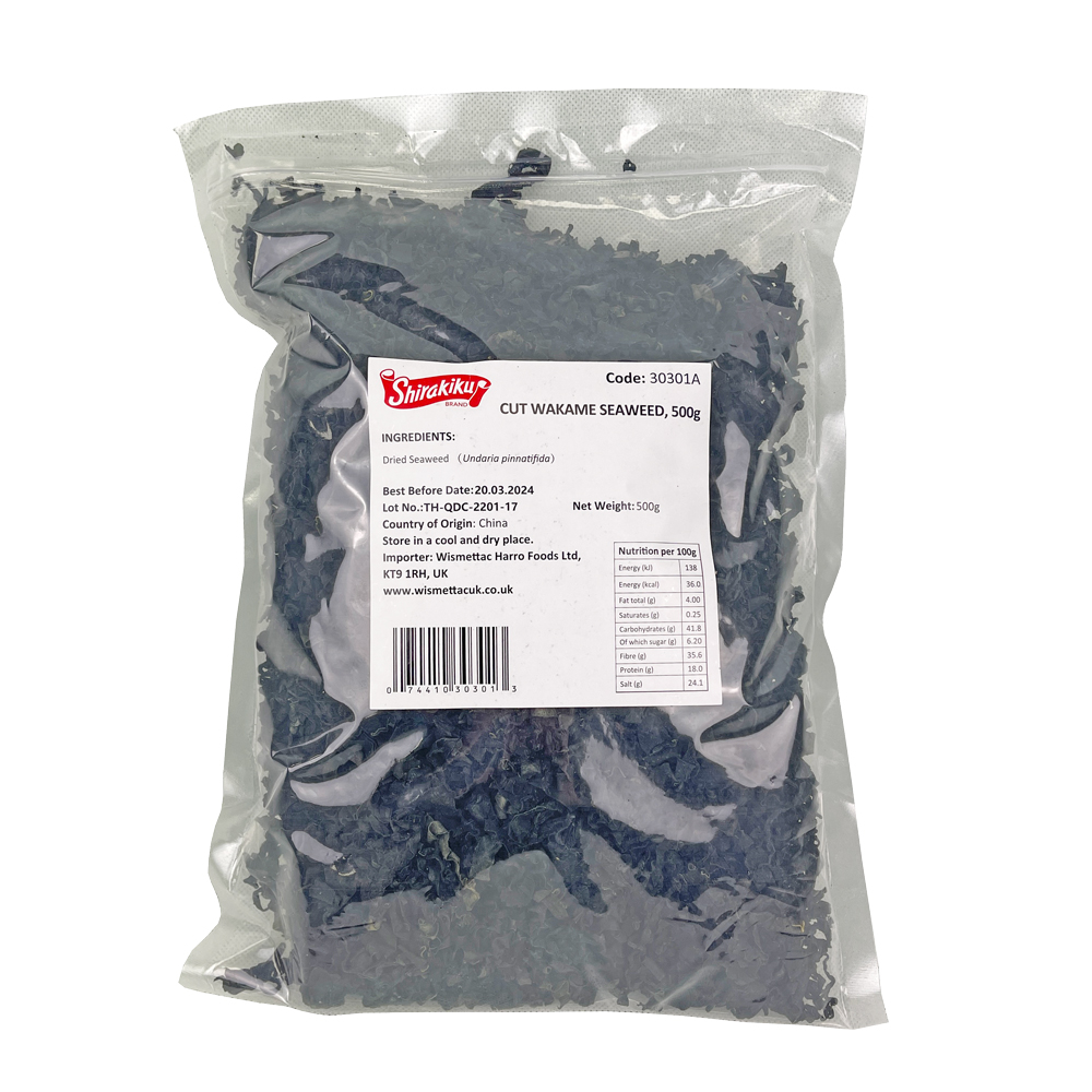 Shirakiku Cut Wakame Seaweed - 500g