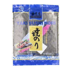 Kaitatuya Yaki Sushi Nori (Roasted Seaweed) - 10 Sheets