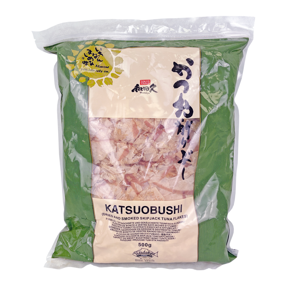 Wadakyu Katsuobushi (Dried & Smoked Skipjack Tuna Flakes) - 500g