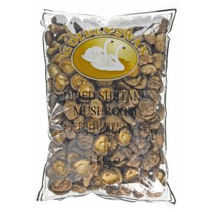 Golden Swan Dried Shiitake Mushrooms - 1kg